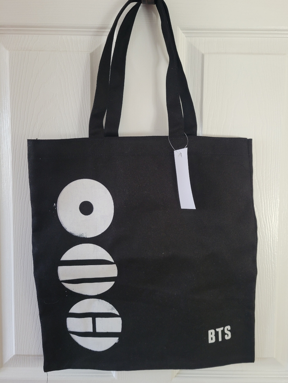 BTS Black Canvas Arirang Target Exlusive Tote Bag Limited Edition Rare NWT